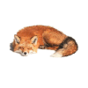 a gif of a sleeping fox